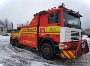 Круглосуточный грузовой эвакуатор  в Вологде.